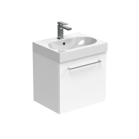 Austen 1 Draw Wall Mounted Bathroom Unit & Basin