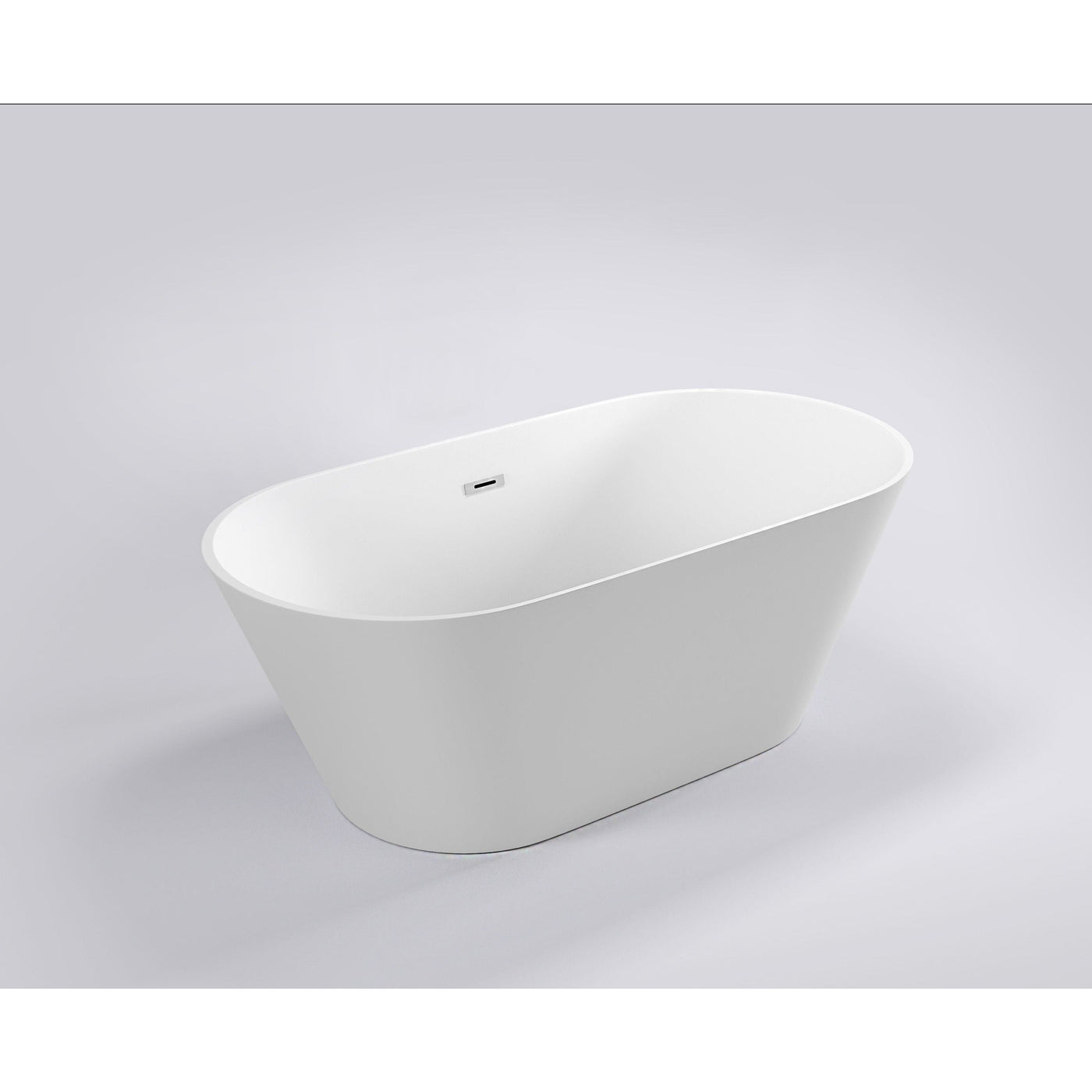 150cm Small freestanding bathtub - Como, 1500 x 750mm