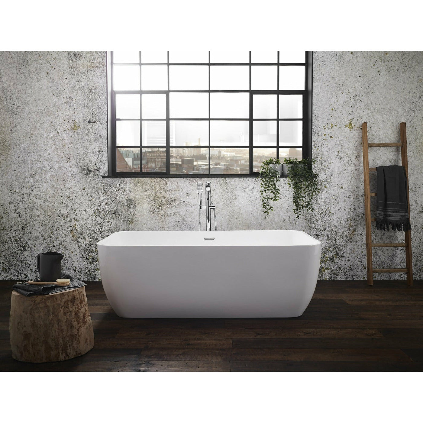 Freestanding Double Ended Bath 1695 x 750mm - Frontline | Eco Luxury - Letta London - Freestanding Bath