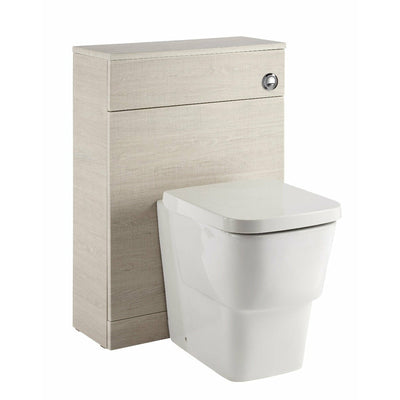 Frontline Light Oak Vitale Back-To-Wall Toilet Unit - Letta London - Toilet Unit