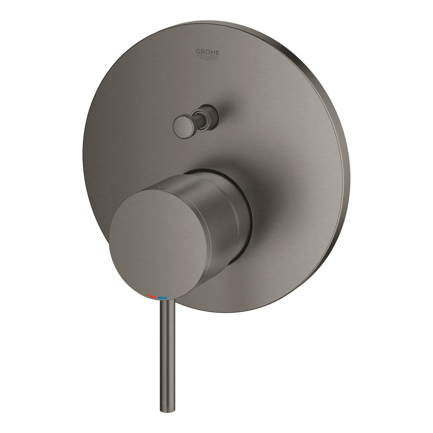 Grohe Brushed Hard Graphite Atrio Single-lever mixer with 2-way diverter - Letta London - Thermostatic Showers