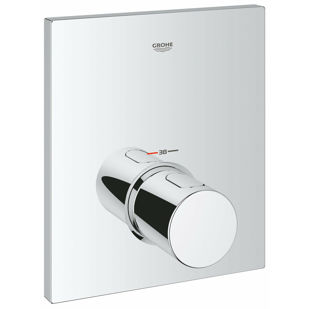Grohe Chrome Grohtherm F Thermostatic trim - Letta London - Thermostatic Showers