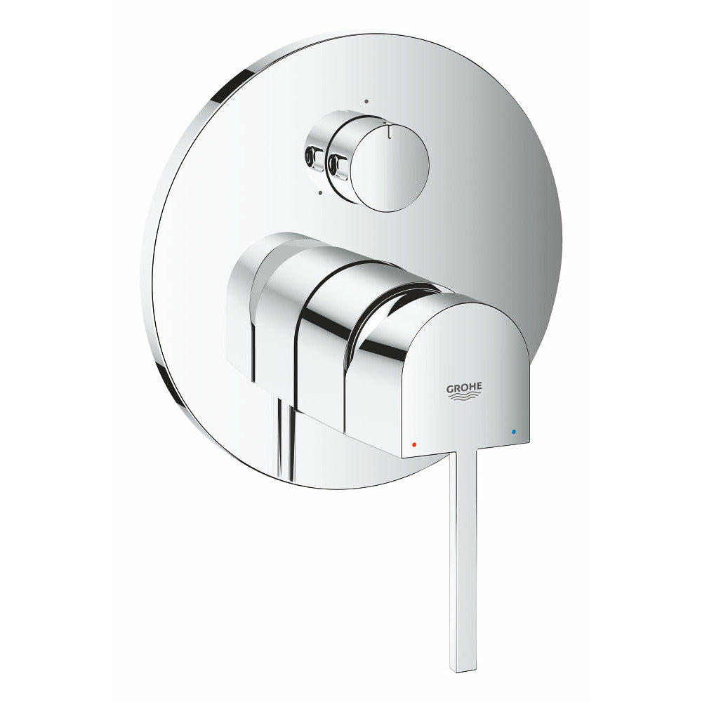 Grohe Chrome Plus Single-lever mixer with 3-way diverter - Letta London - Thermostatic Showers