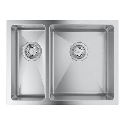 Grohe K700 Undermount Stainless Steel Kitchen Sink with Half Bowl - Letta London - 