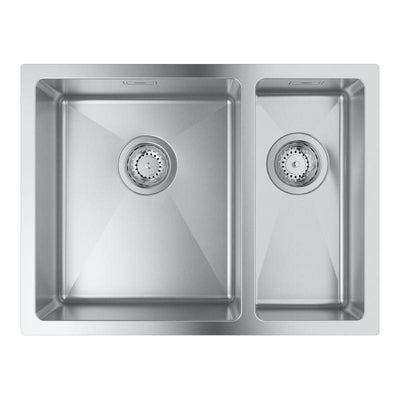 Grohe K700 Undermount Stainless Steel Kitchen Sink with Half Bowl - Letta London - 