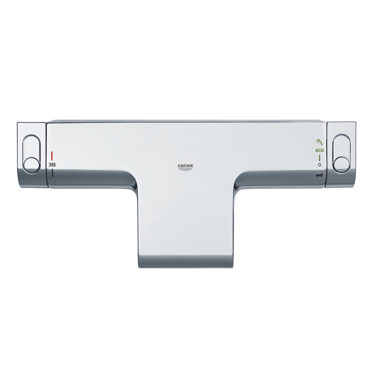 Grohe Wall Mounted Chrome Grohtherm 2000 Thermostatic mixe – Letta London