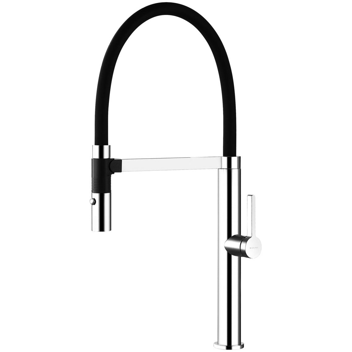 Kitchen Mixer Tap with Swivel Spout & Extendable Hand Spray - Letta London - 