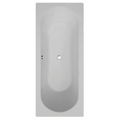 Round Double-Ended Straight Bath - 3-Size Options | Frontline Duo - Letta London - 