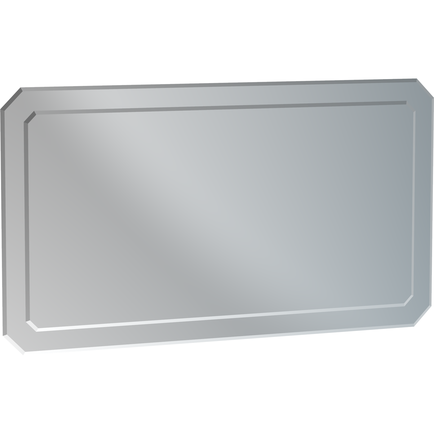 Saneux REGENCY 90cm Bevelled Mirror Double layered bevelled mirror - Letta London - Standard Mirrors