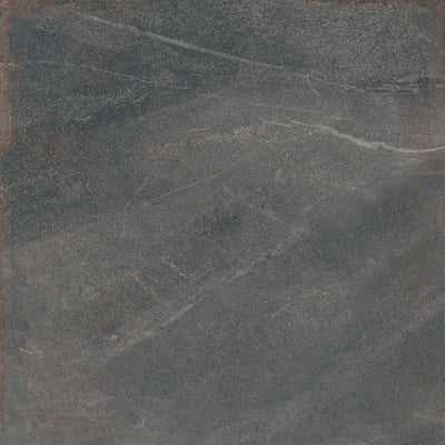 Smoke Grey - a dark stone effect tile creating a dramatic statement - Letta London - 