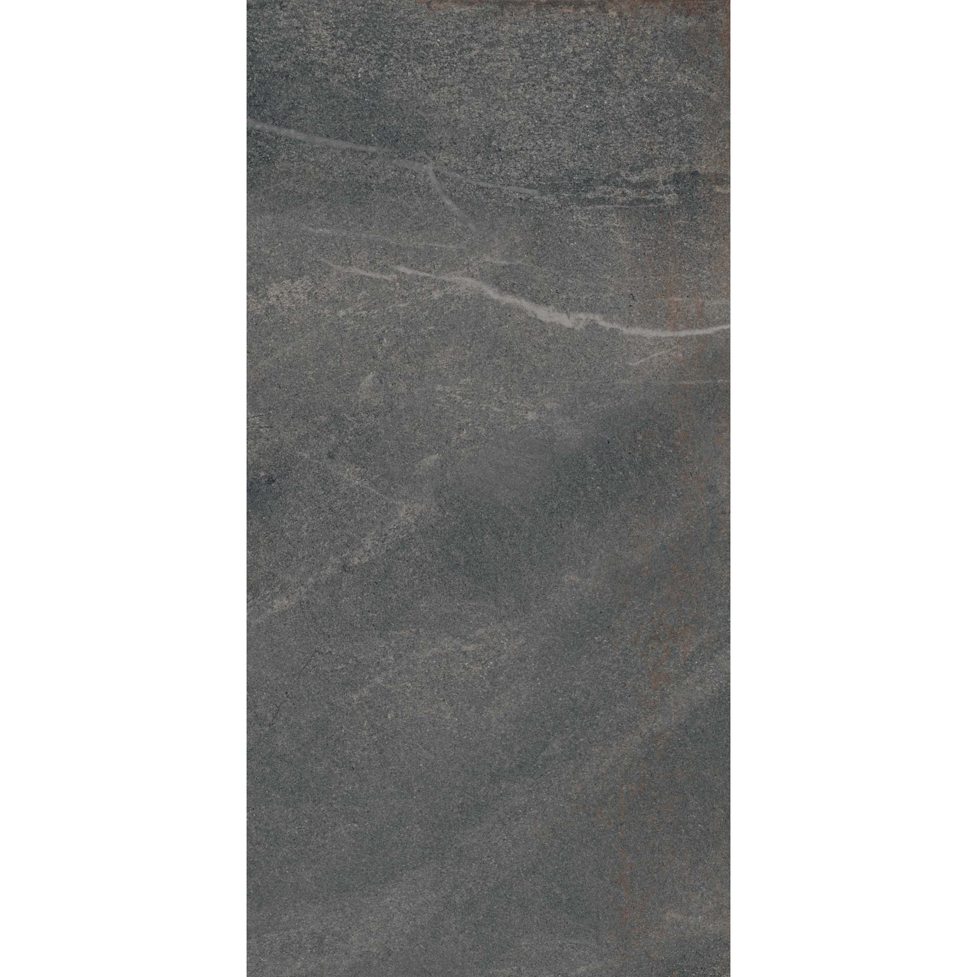 Smoke Grey - a dark stone effect tile creating a dramatic statement - Letta London - 