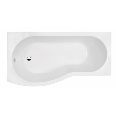 1500mm - Left Hand B-Shaped Bath | Acrylic - Letta London - B-Shaped Bath