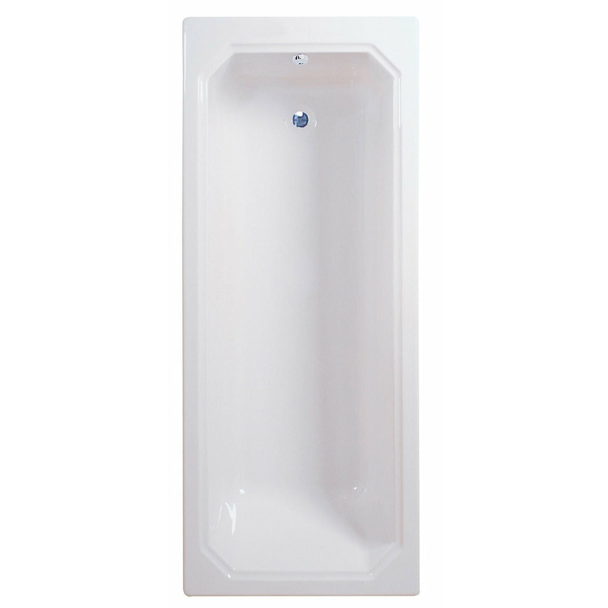 1700 x 700mm Square Single-Ended Straight Bath - Art - Letta London - 