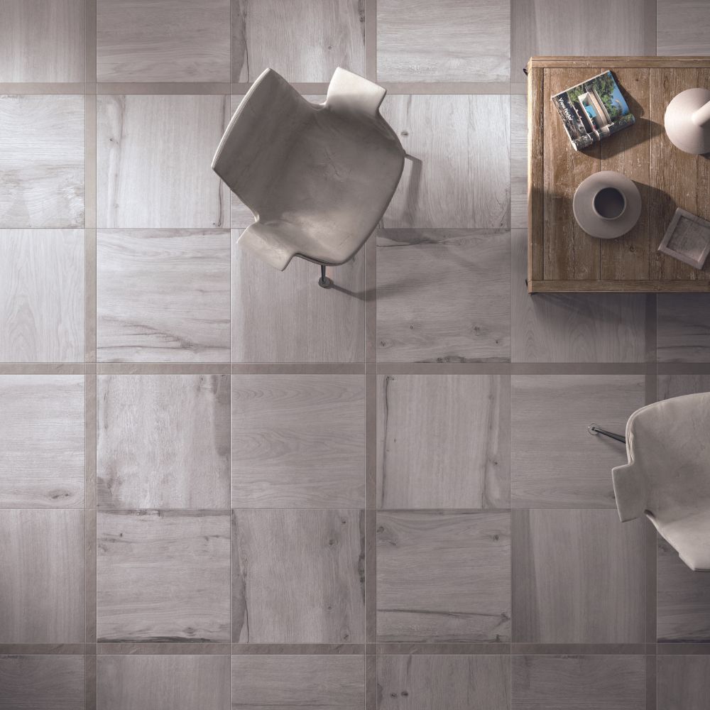 Grigio wood effect tile - modern style