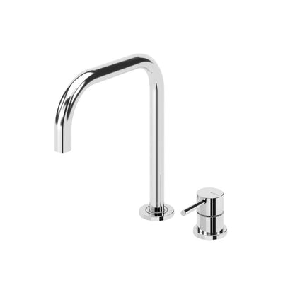 2-Hole Kitchen Mixer Tap, Chrome