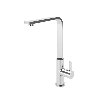 Chrome Kitchen Mixer Tap with swivel spout - High Performance