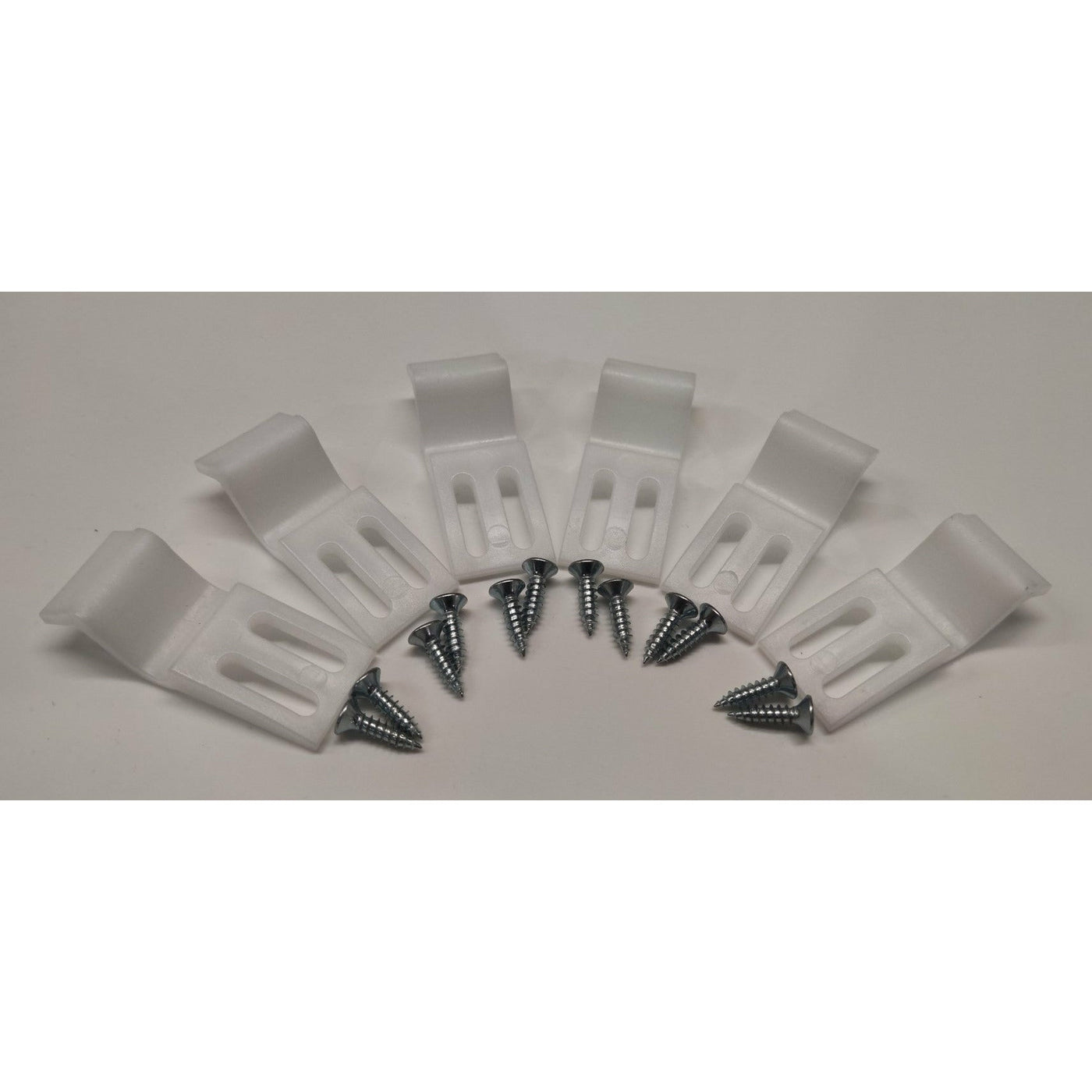 Acrylic Bath Panel Clips - Letta London - Bath Panel Clips