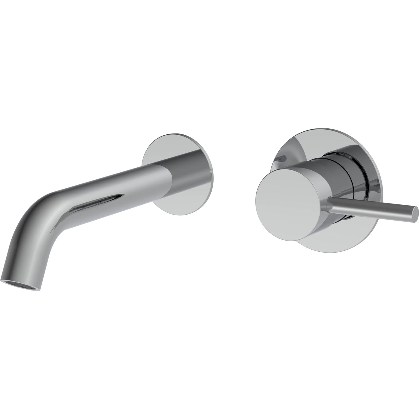 Saneux Wall Mounted Chrome COS Plates - Letta London - Basin Taps