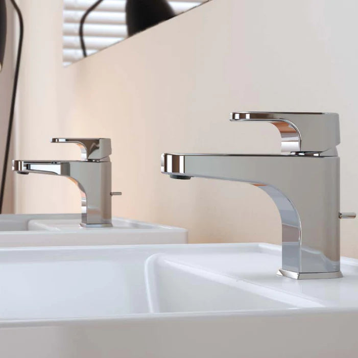 Cleo Single Lever Basin Mixer Tap - Made in Italy - Letta London - Basin Taps