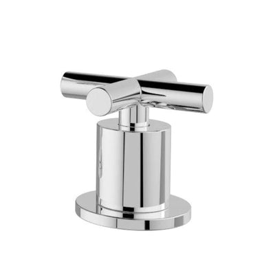 Cross Head 3 Hole Basin Tap, Chrome - Classic