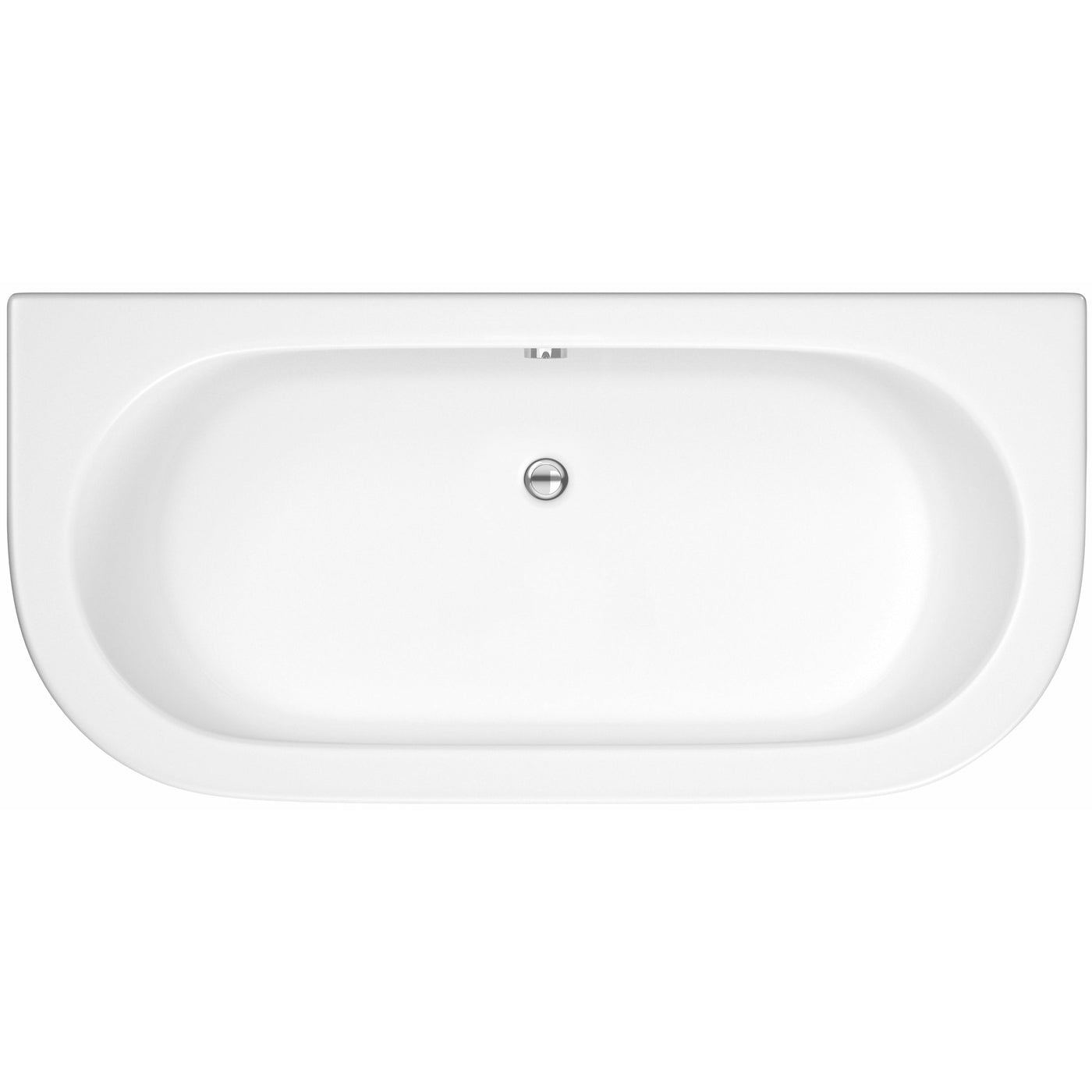 Curved Back To Wall Bath & Panel - Letta London - 
