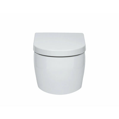 Frontline Emme Wall-Hung Toilet with Soft-Close Seat - Letta London - 