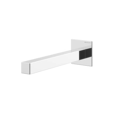 Escudo wall mounted bath spout, chrome - Letta London - Bath spout