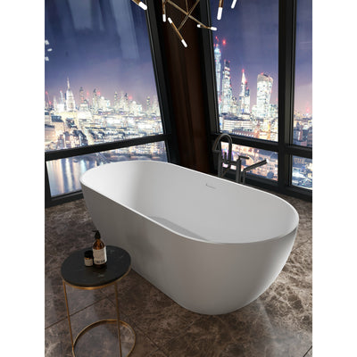 Freestanding Double Ended Bath 1680 x 800mm - Saneux | Lola - Letta London - Freestanding Bath