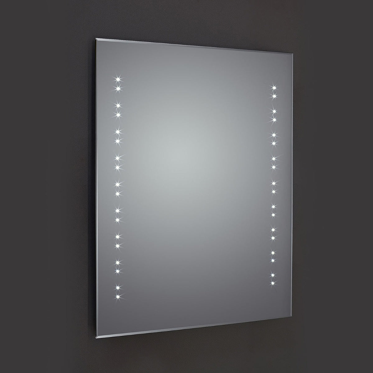 Frontline Ballina 700mm Bevel-Edged LED Mirror with Sensor, Demister & Shaving Socket - Letta London - Standard Mirrors