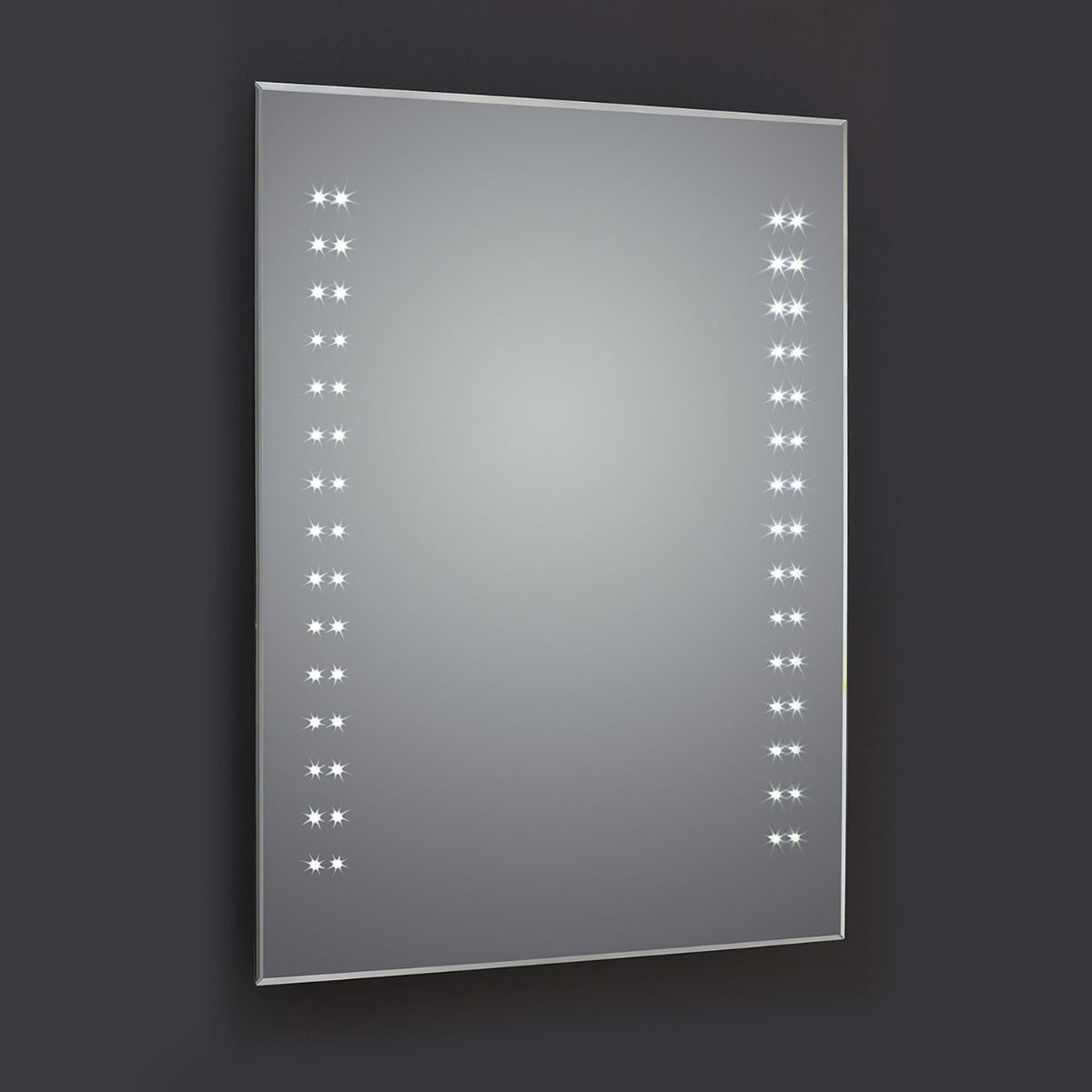 Frontline Ceta LED Mirror with Sensor, Demister & Shaving Socket - Letta London - Standard Mirrors