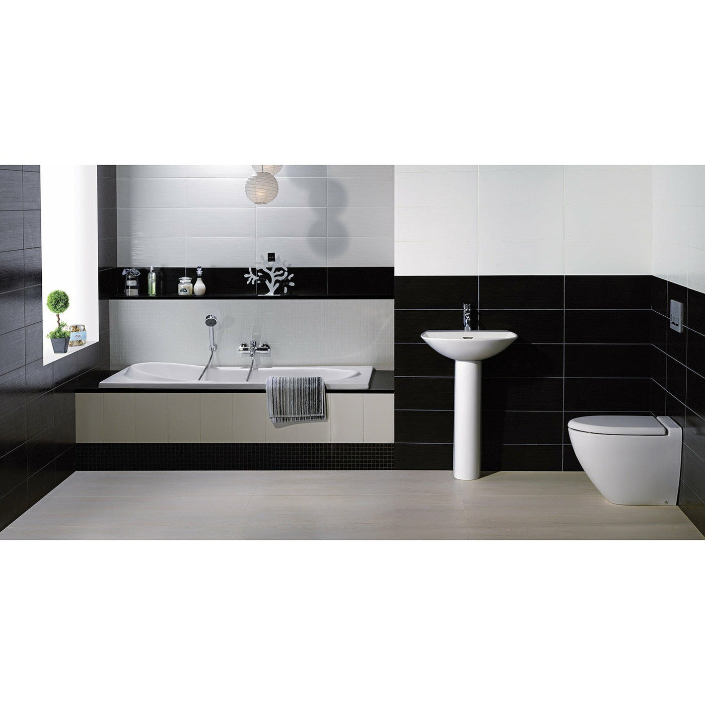 Frontline Reserva Back-to-Wall Toilet-Standard Seat - Letta London - 