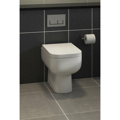 Frontline Series 600 Back-to-Wall Toilet-Soft-Close Seat - Letta London - 