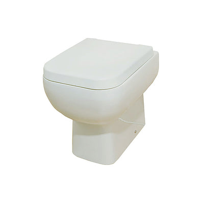 Frontline Series 600 Back-to-Wall Toilet-Soft-Close Seat - Letta London - 