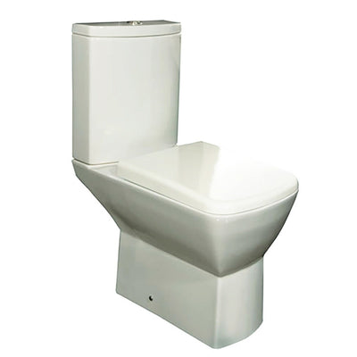 Frontline Summit Close Coupled Toilet with Soft-Close Seat - Letta London - 