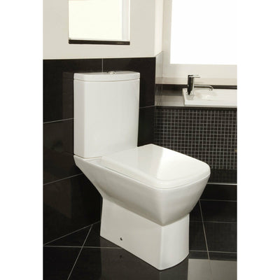 Frontline Summit Close Coupled Toilet with Soft-Close Seat - Letta London - 