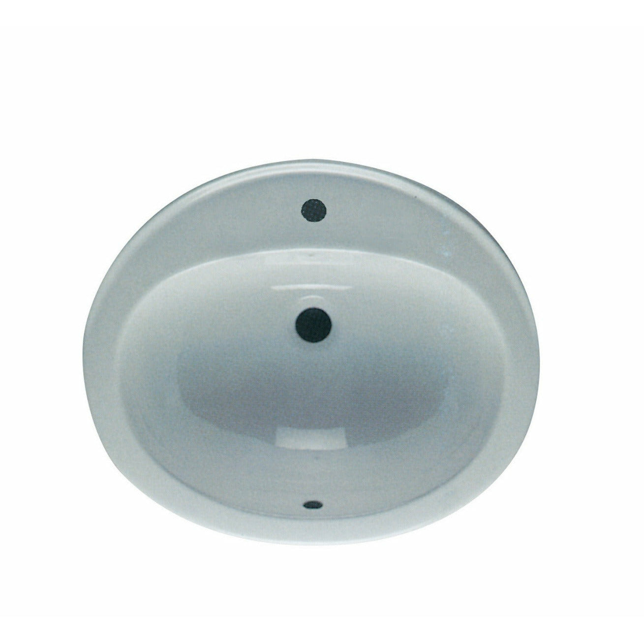 Frontline White Jessica 530mm Over-the-Counter Basin - 1 Tap Hole - Letta London - 