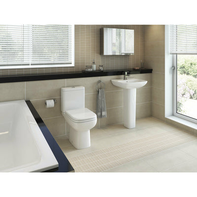 Frontline White Origin 62 Full Pedestal Basin - Letta London - 