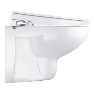Grohe Bau Ceramic Manual bidet seat 2-in-1 set wall hung Toilet - Letta London - 