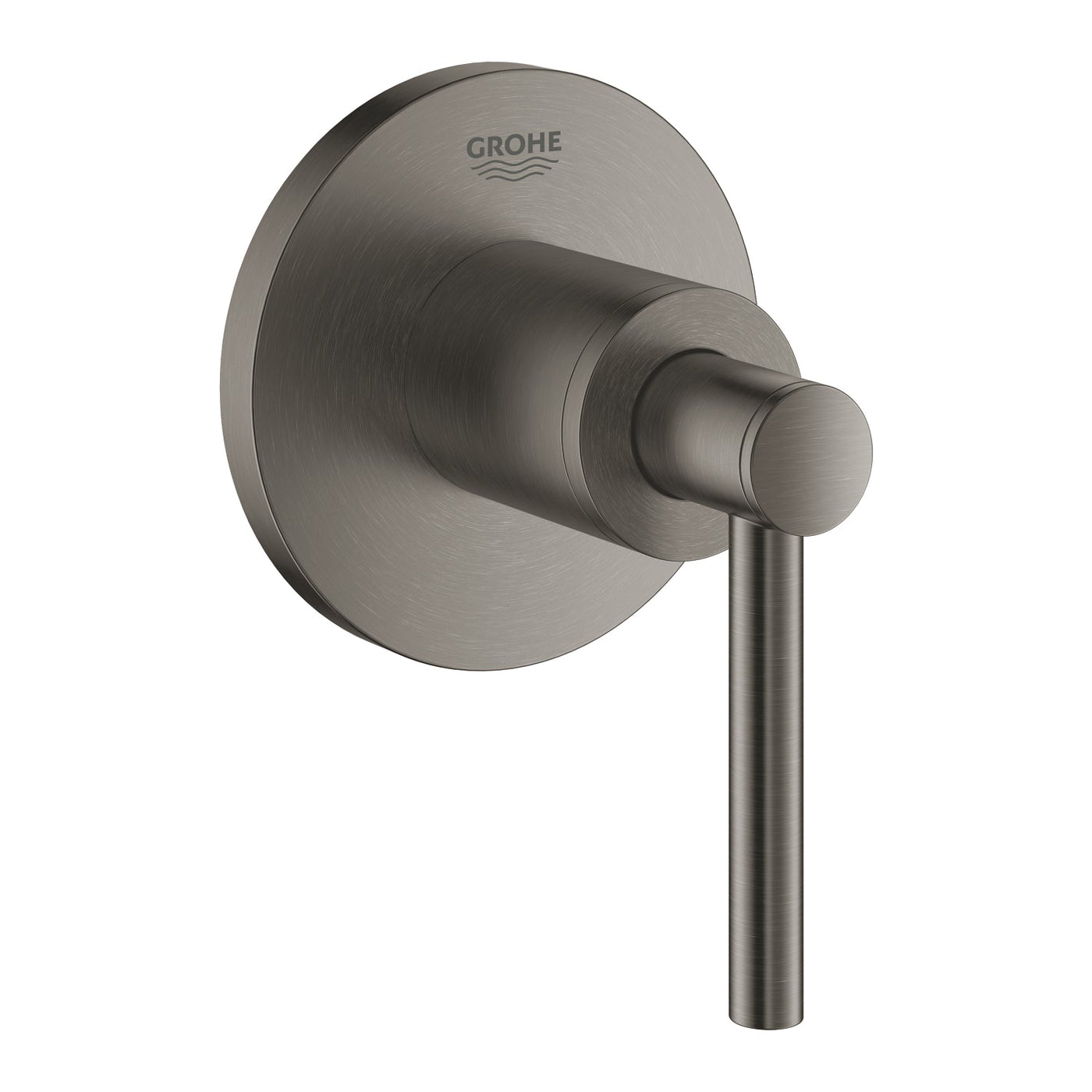 Grohe Brushed Hard Graphite Atrio Concealed stop-valve trim - Letta London - Thermostatic Showers