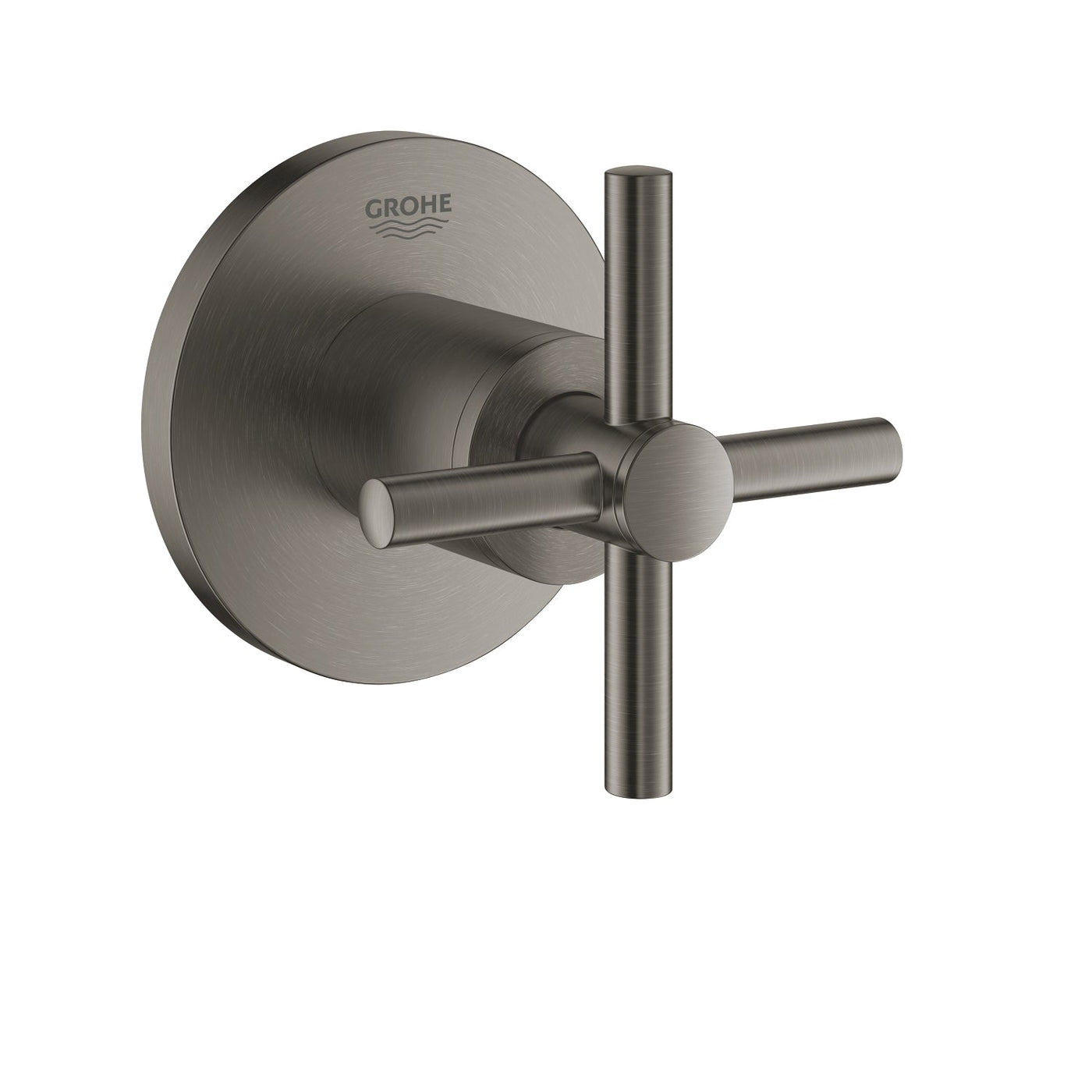 Grohe Brushed Hard Graphite Atrio Concealed stop-valve trim - Letta London - Thermostatic Showers