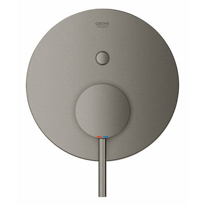 Grohe Brushed Hard Graphite Atrio Single-lever mixer with 2-way diverter - Letta London - Thermostatic Showers