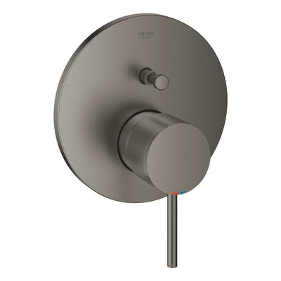 Grohe Brushed Hard Graphite Atrio Single-lever mixer with 2-way diverter - Letta London - Thermostatic Showers