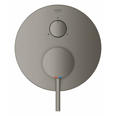 Grohe Brushed Hard Graphite Atrio Single-lever mixer with 3-way diverter - Letta London - Thermostatic Showers