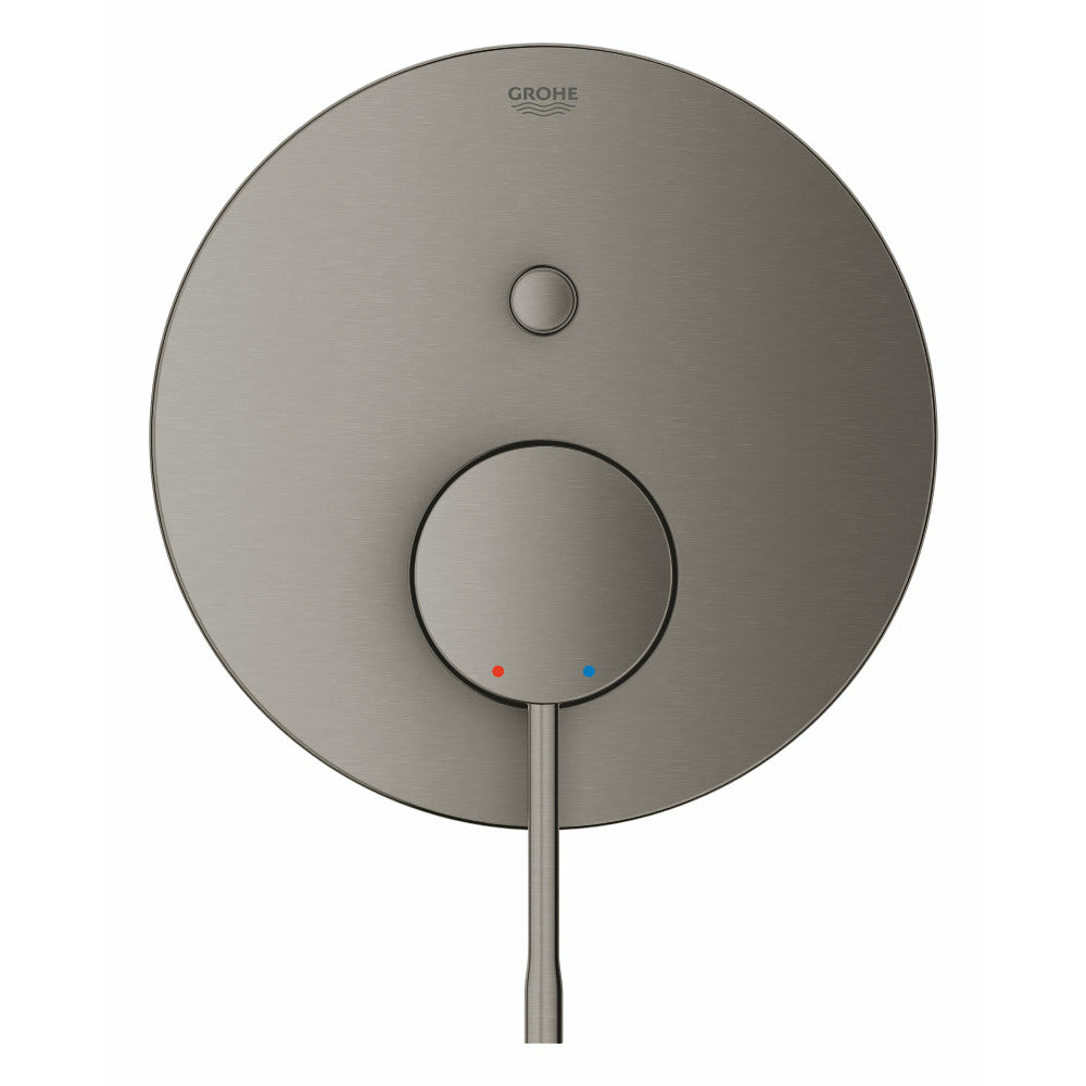 Grohe Brushed Hard Graphite Essence Single-lever mixer with 2-way diverter - Letta London - Thermostatic Showers