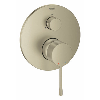 Grohe Brushed Nickels Essence Single-lever mixer with 3-way diverter - Letta London - Thermostatic Showers