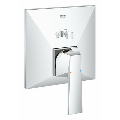Grohe Chrome Allure Brilliant Single-lever mixer with 2-way diverter - Letta London - Thermostatic Showers