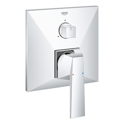 Grohe Chrome Allure Brilliant Single-lever mixer with 3-way diverter - Letta London - Thermostatic Showers