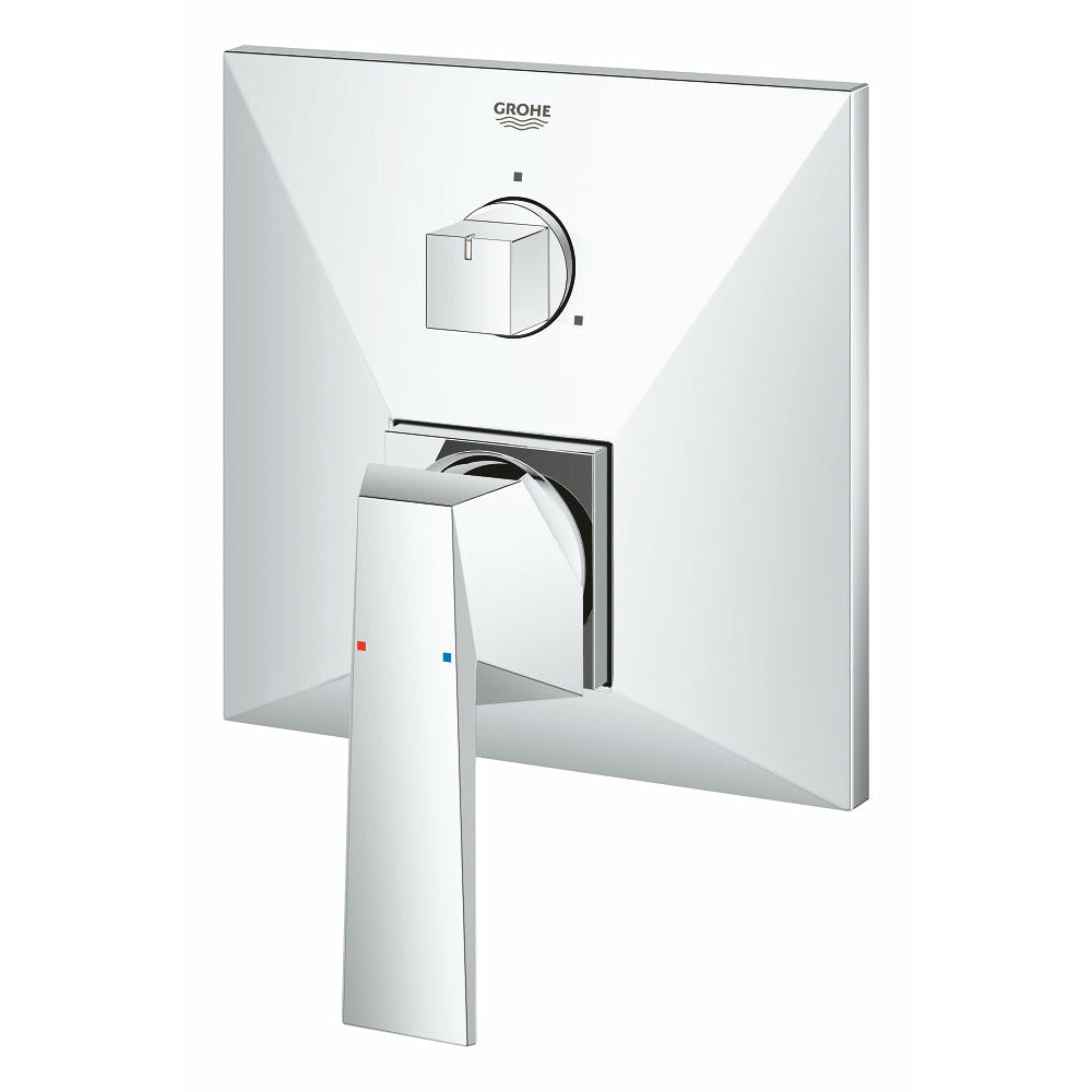 Grohe Chrome Allure Brilliant Single-lever mixer with 3-way diverter - Letta London - Thermostatic Showers