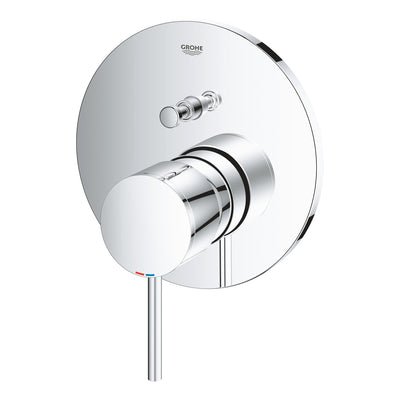 Grohe Chrome Atrio Single-lever mixer with 2-way diverter - Letta London - Thermostatic Showers