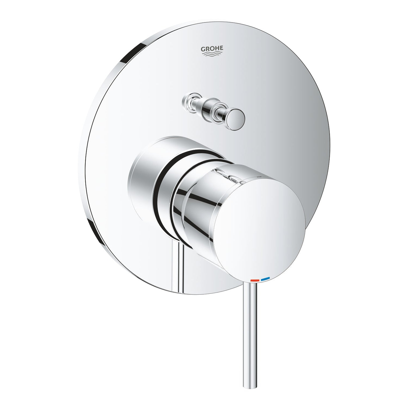 Grohe Chrome Atrio Single-lever mixer with 2-way diverter - Letta London - Thermostatic Showers